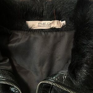 Valentino RED Designer Fur Vest⭐️